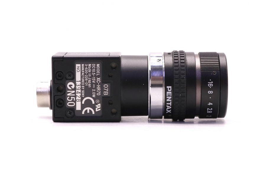 Видеокамера Sony XC-HR70 + Pentax 16mm f/1.4