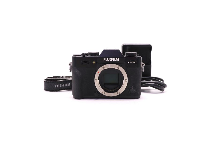 Цифровая фотокамера Fujifilm X-T10 body черный 
