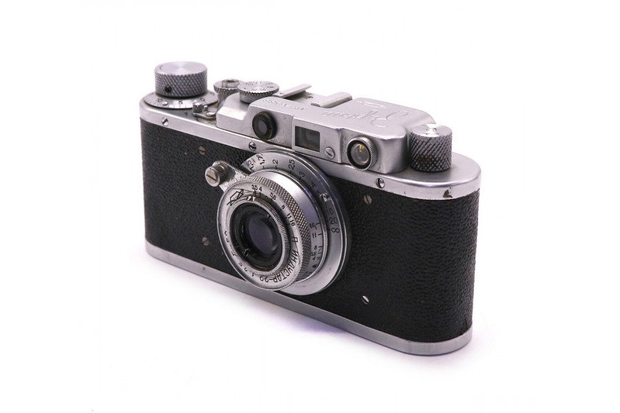 Зоркий + Индустар-22 ранний