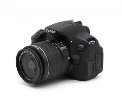 Камера Canon EOS 650D kit (пробег 5000 кадров)
