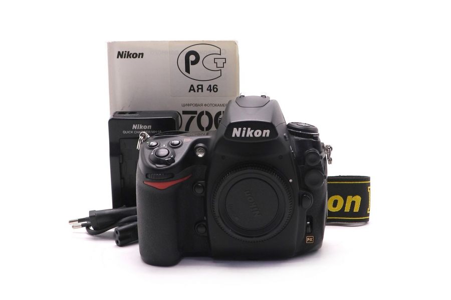 Фотоаппарат Nikon D700 body (пробег 136125 кадров)