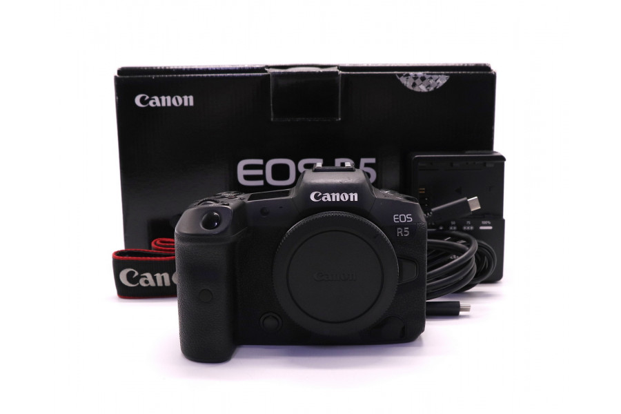 Canon EOS R5 body в упаковке (пробег 39750 кадров)
