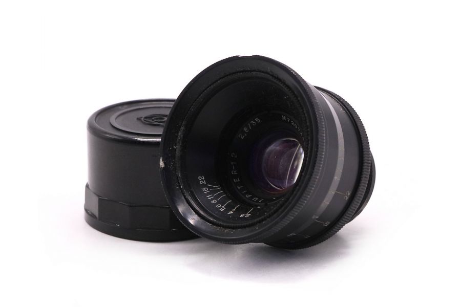 Юпитер-12 / Jupiter-12 2.8/35 М39 black (СССР, 1979)