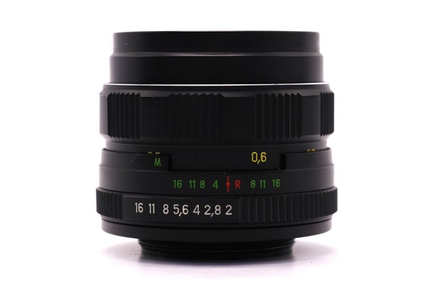 Мануальный объектив Гелиос-44М-4 2/58 (КМЗ, 1990)