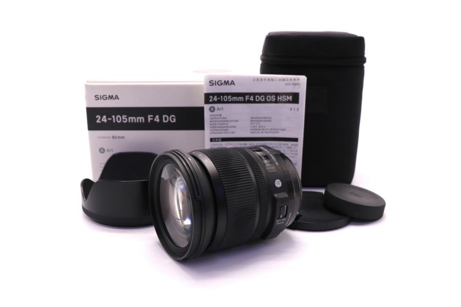 Sigma AF 24-105mm f/4 DG OS HSM Art Sony A в упаковке