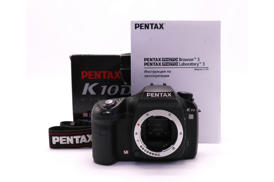 Pentax K10D body в упаковке (пробег 26000 кадров)