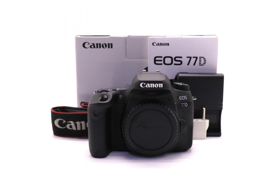 Canon EOS 77D body в упаковке (пробег 10160 кадров)