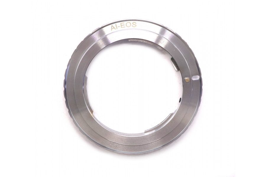 Переходник (Adapter) Nikon F - Canon EOS silver