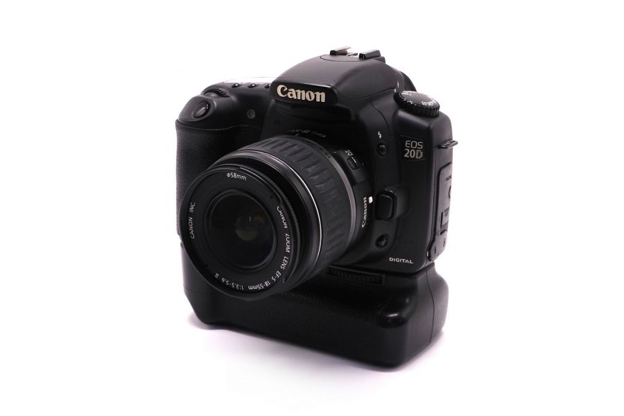 Камера Canon EOS 20D kit + батарейная ручка BG-E2