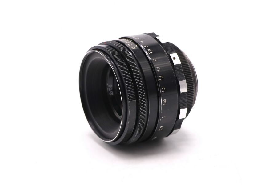 Светосильный объектив Гелиос-44 2/58 зебра М39