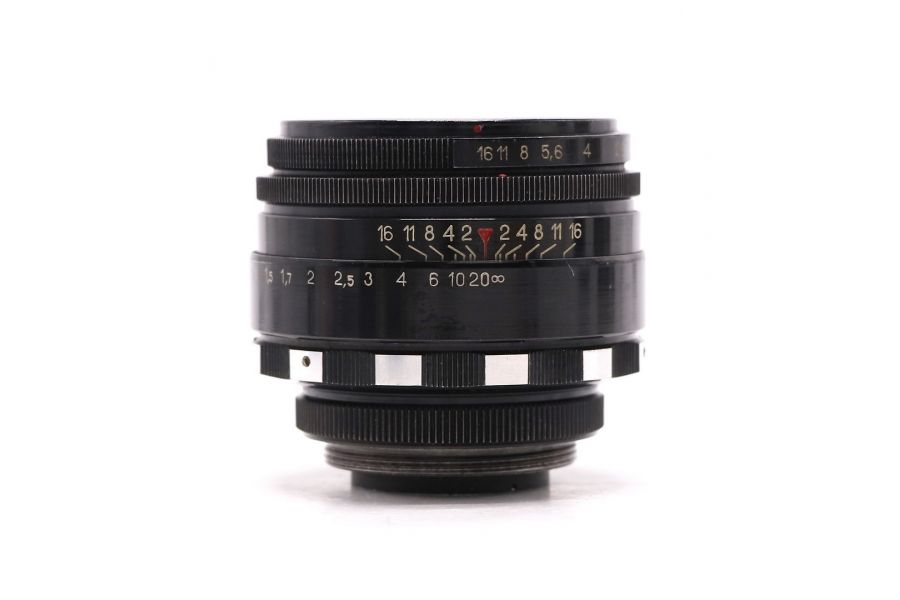 Светосильный объектив Гелиос-44 2/58 зебра М39