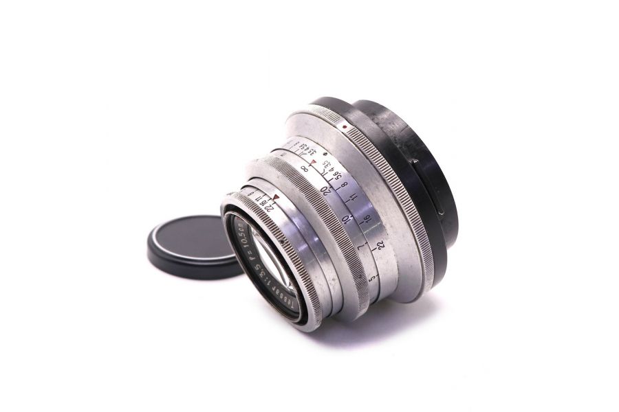 Tessar 3,5/10,5cm Carl Zeiss Jena (Germany, 1939)