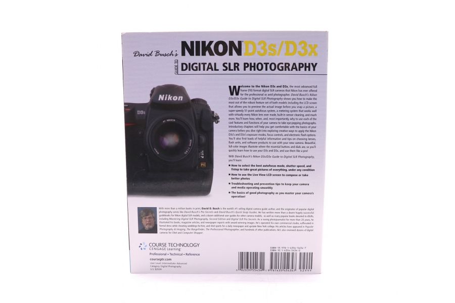 Книга Nikon D3s/D3x Guide to Digital SLR Photography, David Busch