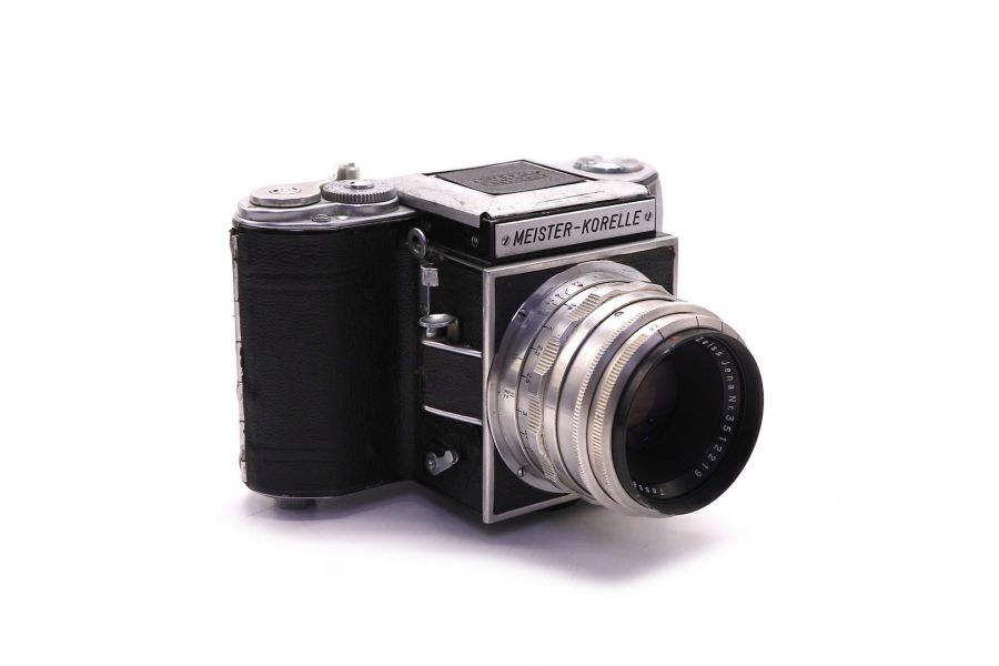 Meister-Korelle + Tessar 8cm f/2.8