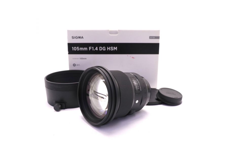 Sigma 105mm f/1.4 DG HSM Art Canon EF в упаковке
