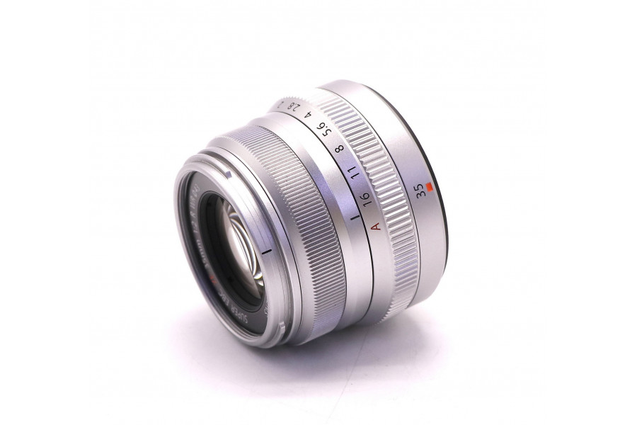 Fujifilm XF 35mm f/2 R WR silver широкоугольный