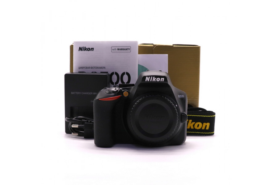 Nikon D3500 body в упаковке (пробег 16575 кадров)