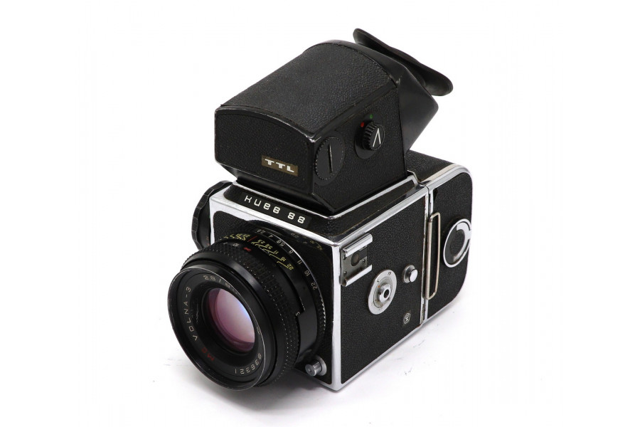 Фотокамера Киев 88 + МС Волна-3 2,8/80 (СССР)