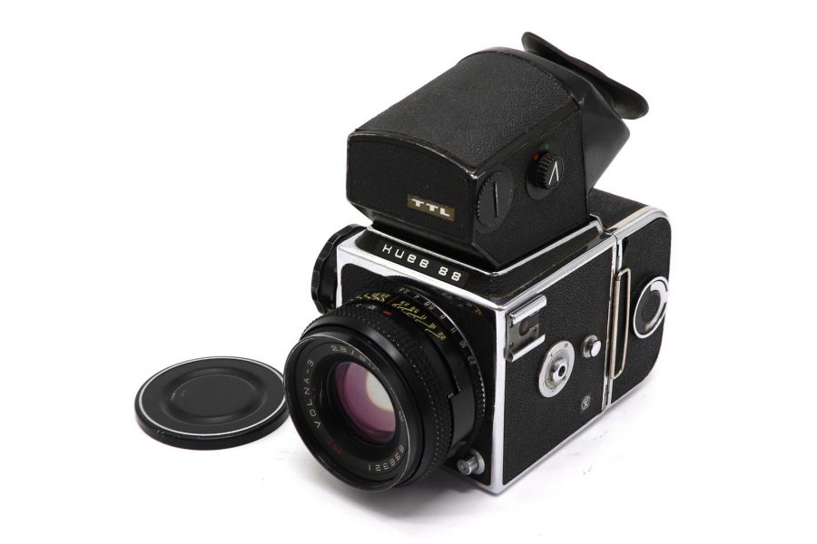 Фотокамера Киев 88 + МС Волна-3 2,8/80 (СССР)