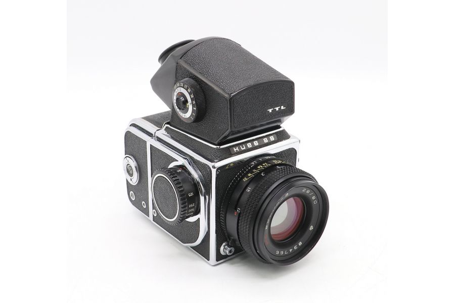 Фотокамера Киев 88 + МС Волна-3 2,8/80 (СССР)