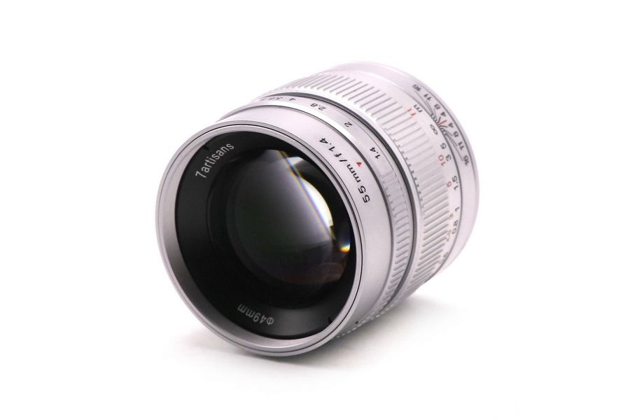Объектив 7Artisans 55mm f/1.4 для Micro 4/3 в упаковке