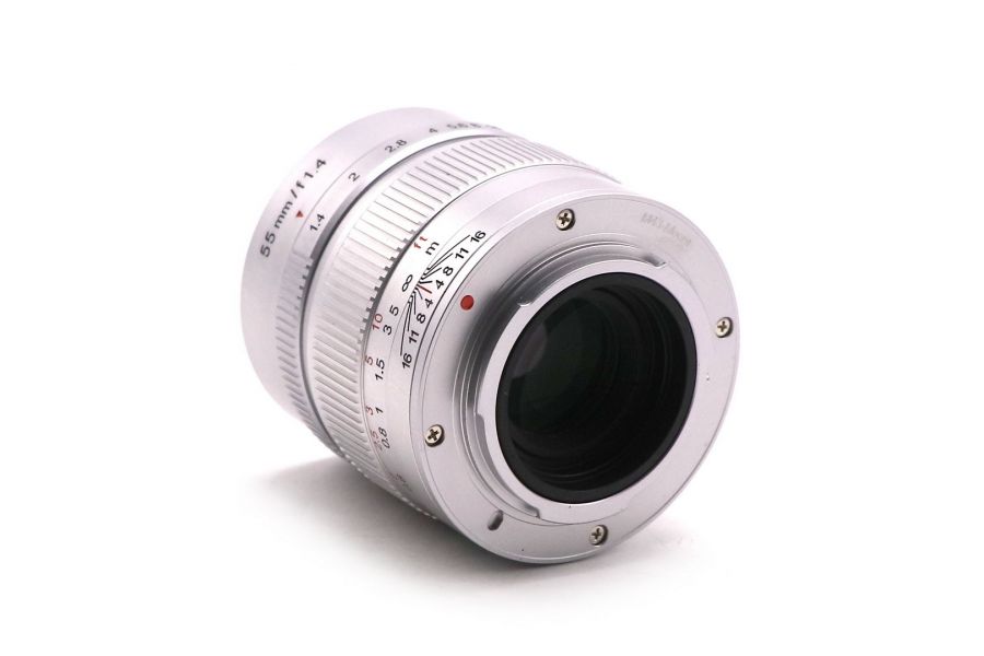 Объектив 7Artisans 55mm f/1.4 для Micro 4/3 в упаковке