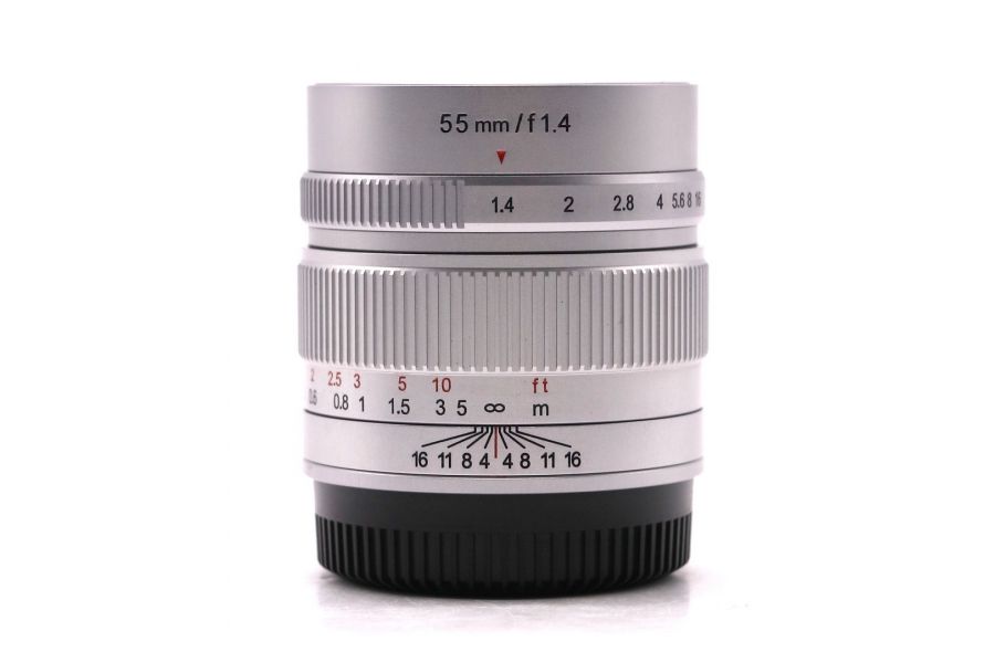Объектив 7Artisans 55mm f/1.4 для Micro 4/3 в упаковке