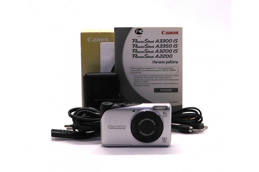 Фотокамера Canon PowerShot A2200 в упаковке