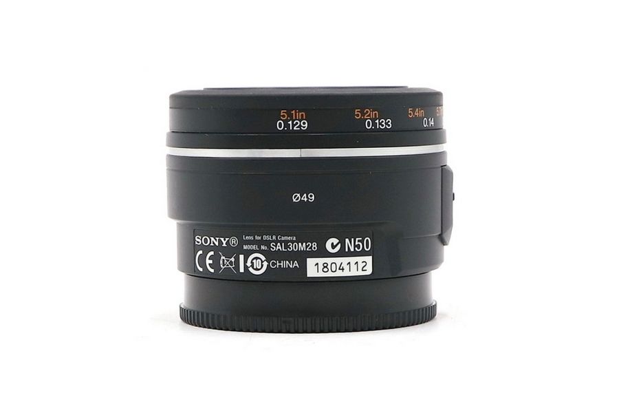 Объектив Sony DT 30mm f/2.8 Macro (SAL30M28)