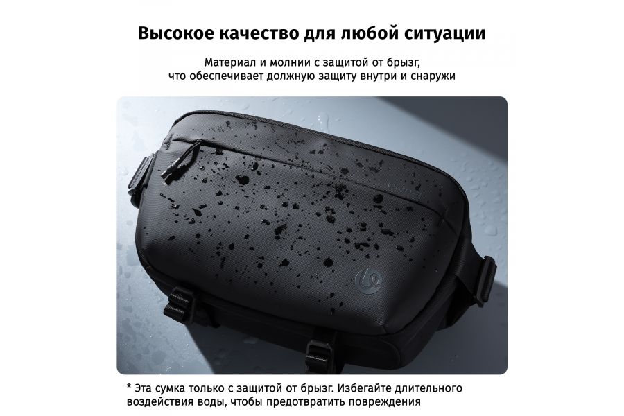 Стильная сумка-слинг Ulanzi B120 для фотографа