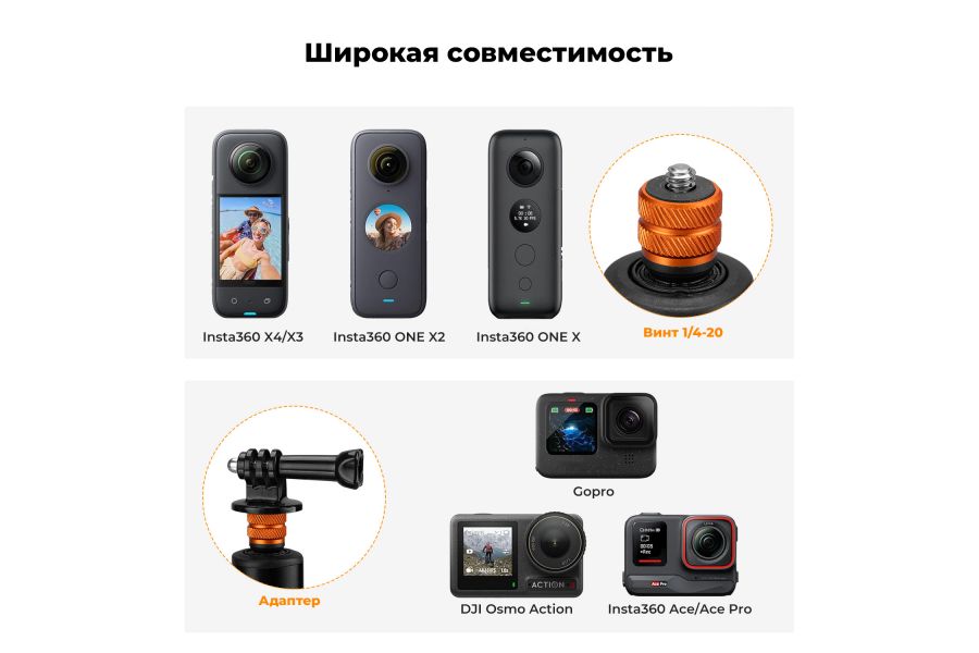 Штатив-монопод K&F Concept MS21 KF09.141