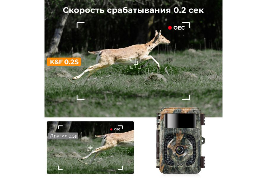 Камера-ловушка K&F Concept KF35.127S1