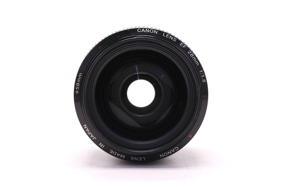 Canon EF 28mm f/1.8 USM в упаковке