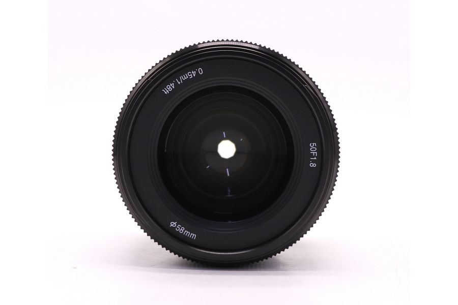 YongNuo 50mm f/1.8S DF DSM for E-mount в упаковке