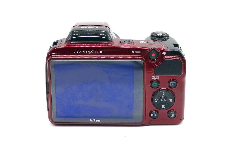 Фотокамера Nikon Coolpix L810 red (China, 2013)