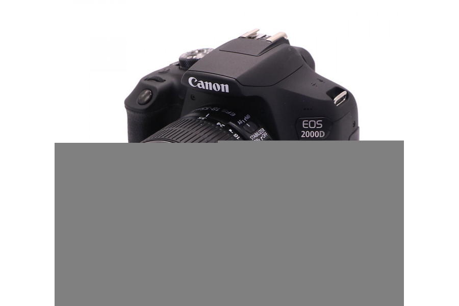 Камера Canon EOS 2000D kit (пробег 890 кадров)