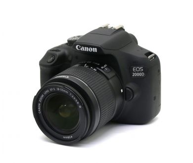 Камера Canon EOS 2000D kit (пробег 555 кадров)