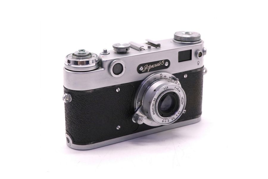 Фотоаппарат Зоркий 5 + Индустар-50 тубусный