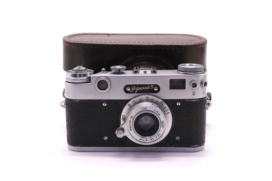 Фотоаппарат Зоркий 5 + Индустар-50 тубусный