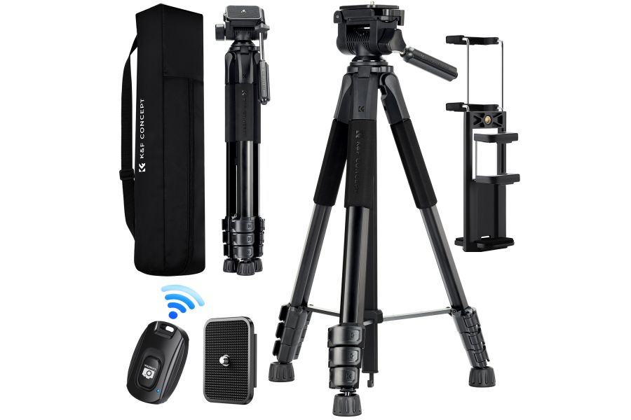 Штатив K&F Concept S254A3 + BV01 KF09.154