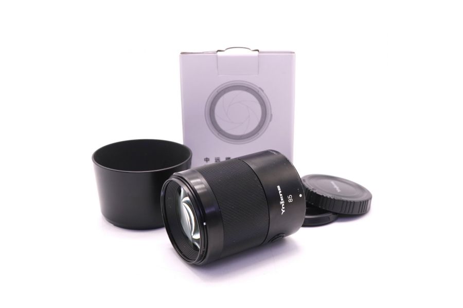 Объектив YongNuo 85mm f/1.8 DF DSM для Nikon Z в упаковке