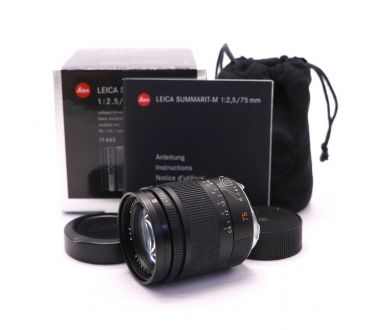 Leica Summarit-M 75mm f/2.5 в упаковке