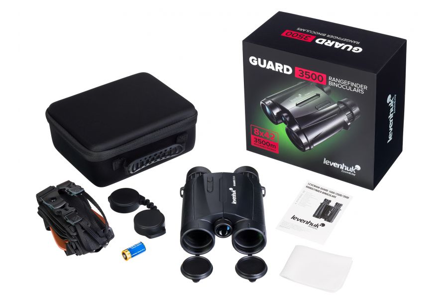 Бинокль Levenhuk Guard 3500 8x42 в упаковке