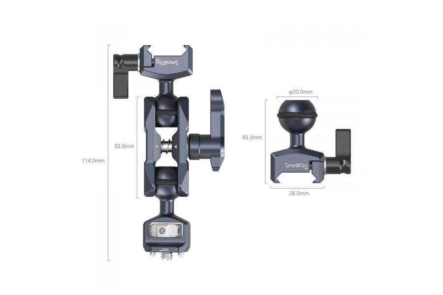 Универсальный держатель Magic Arm SmallRig 3875 1/4