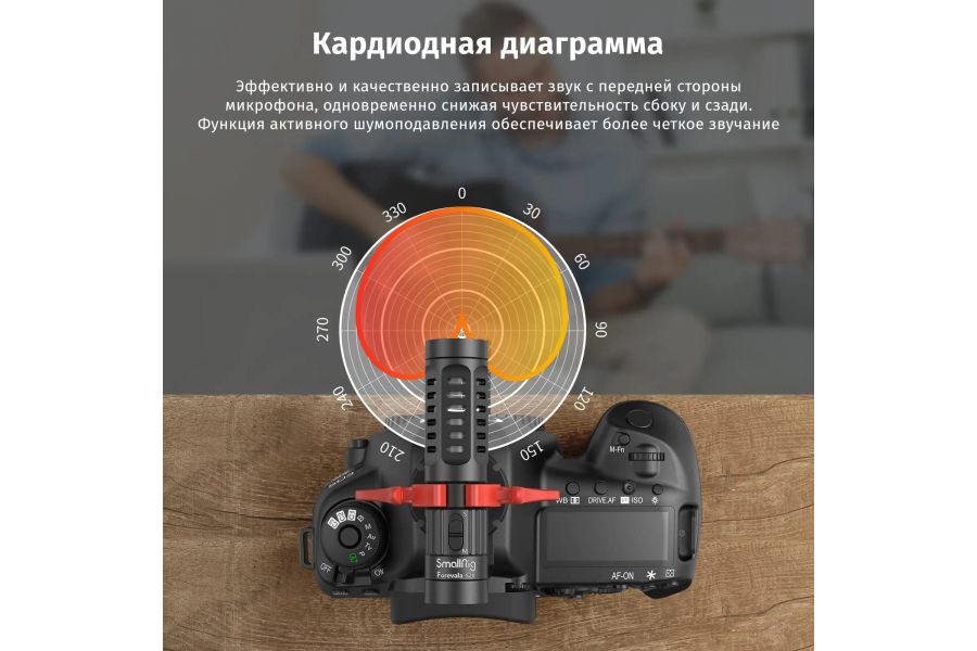 Микрофон накамерный SmallRig 3468 Forevala S20