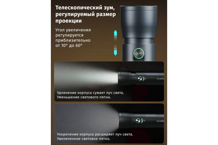 Фотофонарь SmallRig 4634 RF 10C