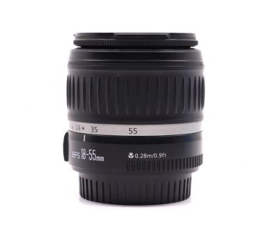 Классический объектив Canon EF-S 18-55mm 3.5-5.6 II