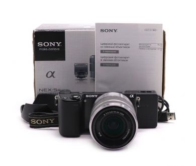 Sony Nex-5R kit в упаковке (пробег 13135 кадров)