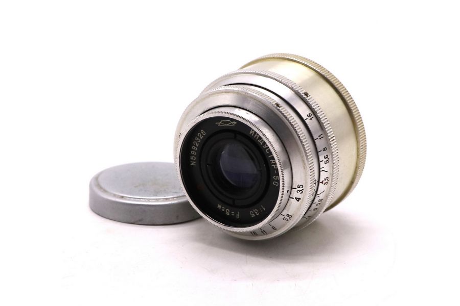 Индустар-50 3,5/50 П дальномер silver (СССР, 1960)