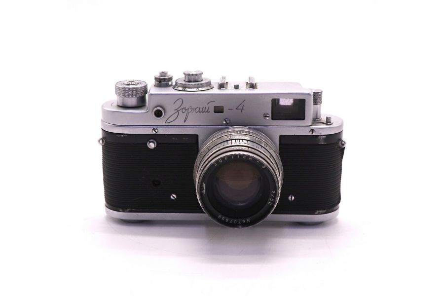 Редкость Зоркий-4 50 лет Октября + Юпитер-8 (СССР, 1967.)